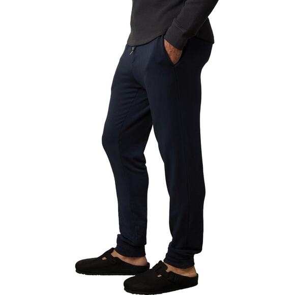 Graham & Spencer Mens York Drawstring Jogger Pant in Navy XL - Picture 2 of 3